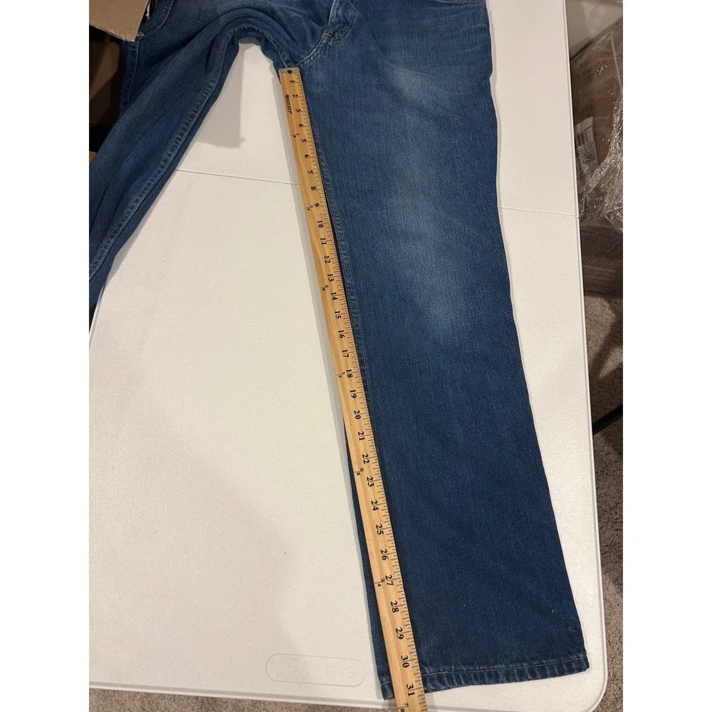 Vintage Levi's 80s Straight Leg Orange Tab Jeans Men's 36x32 (Fits 34x31) EUC